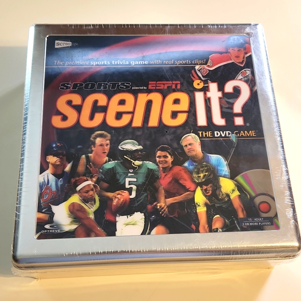 Board Game Scene It DVD Game Sports
